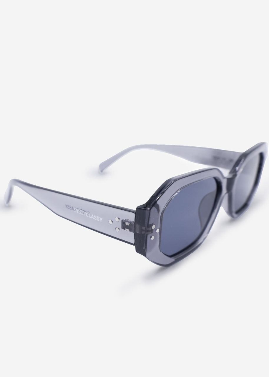 Large sunglasses - grey