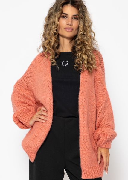 Oversize cardigan - apricot