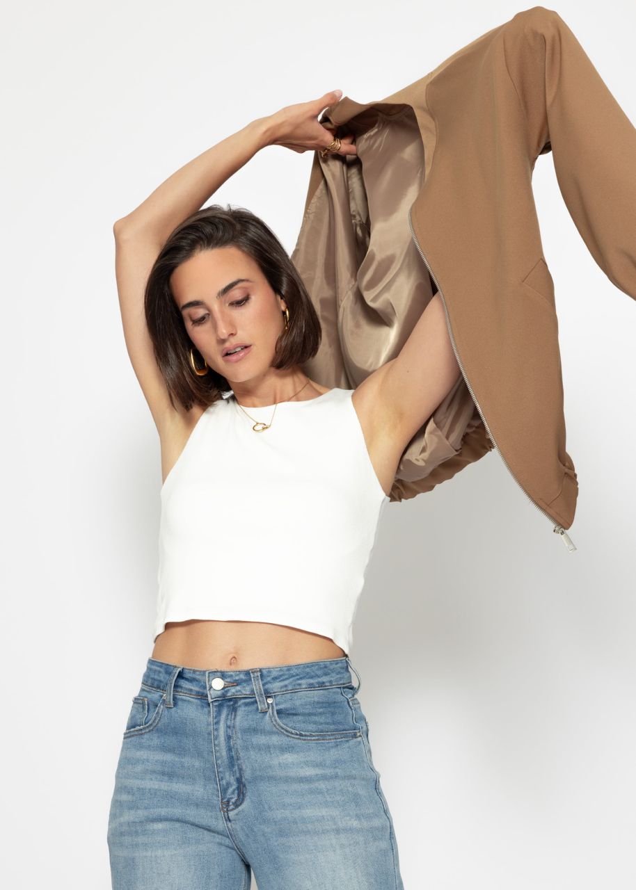 Bomber jacket - brown