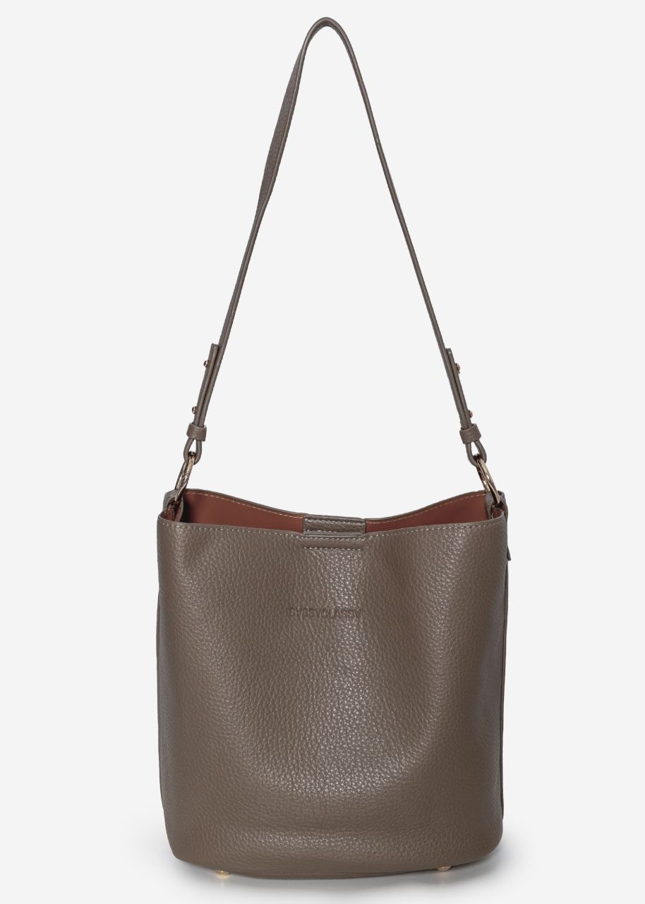 Pouch bag - taupe