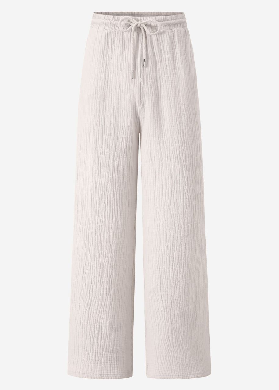 Muslin Pants, light beige