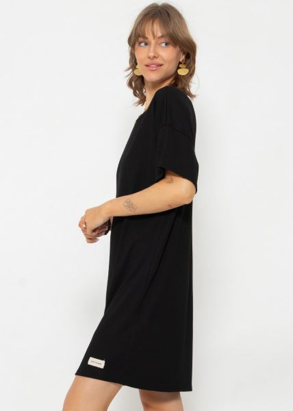 T-shirt dress - black