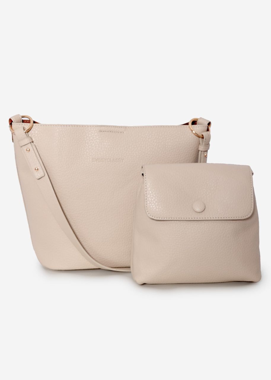 Pouch bag - beige