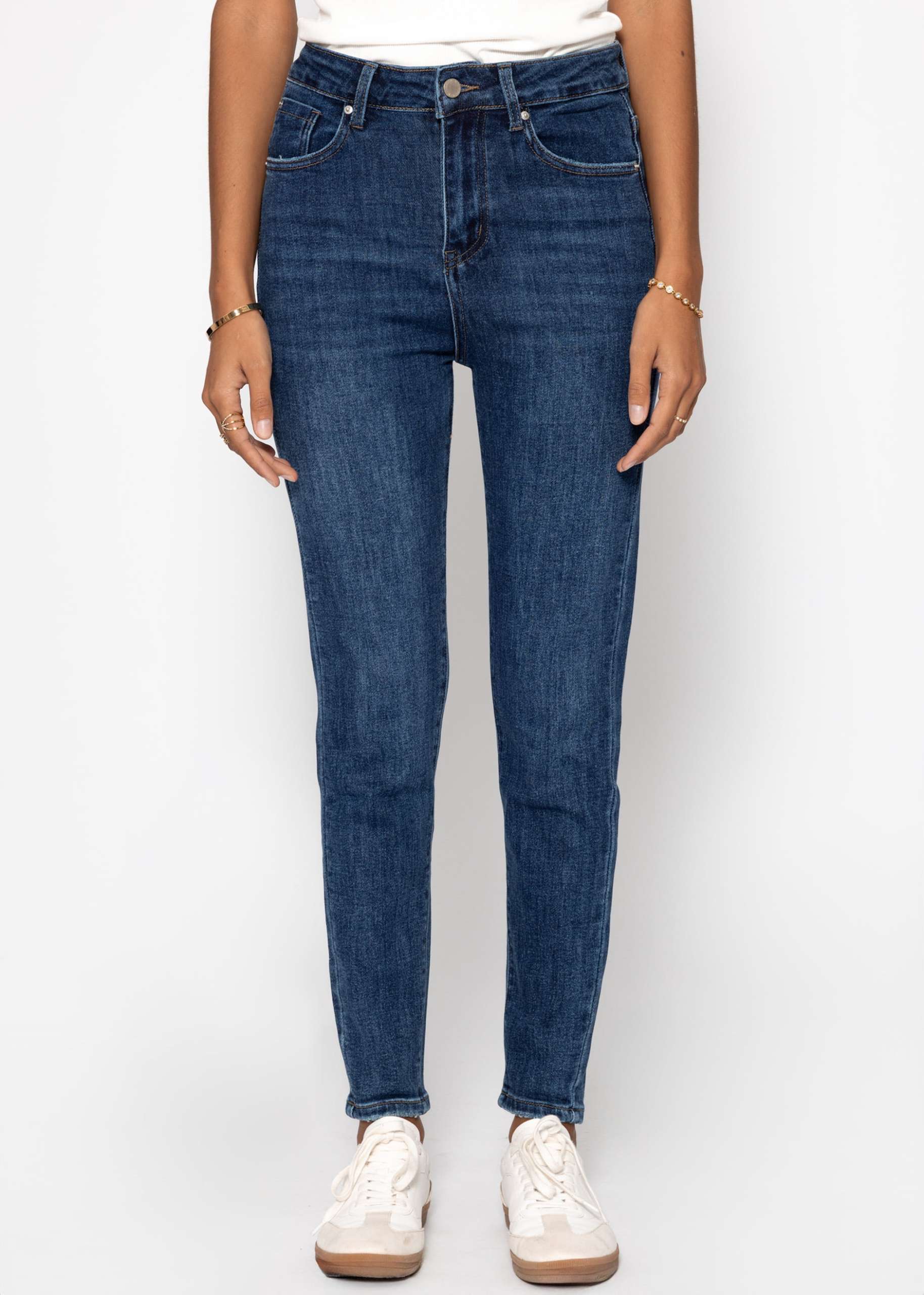 Highwaist jeans - dark blue