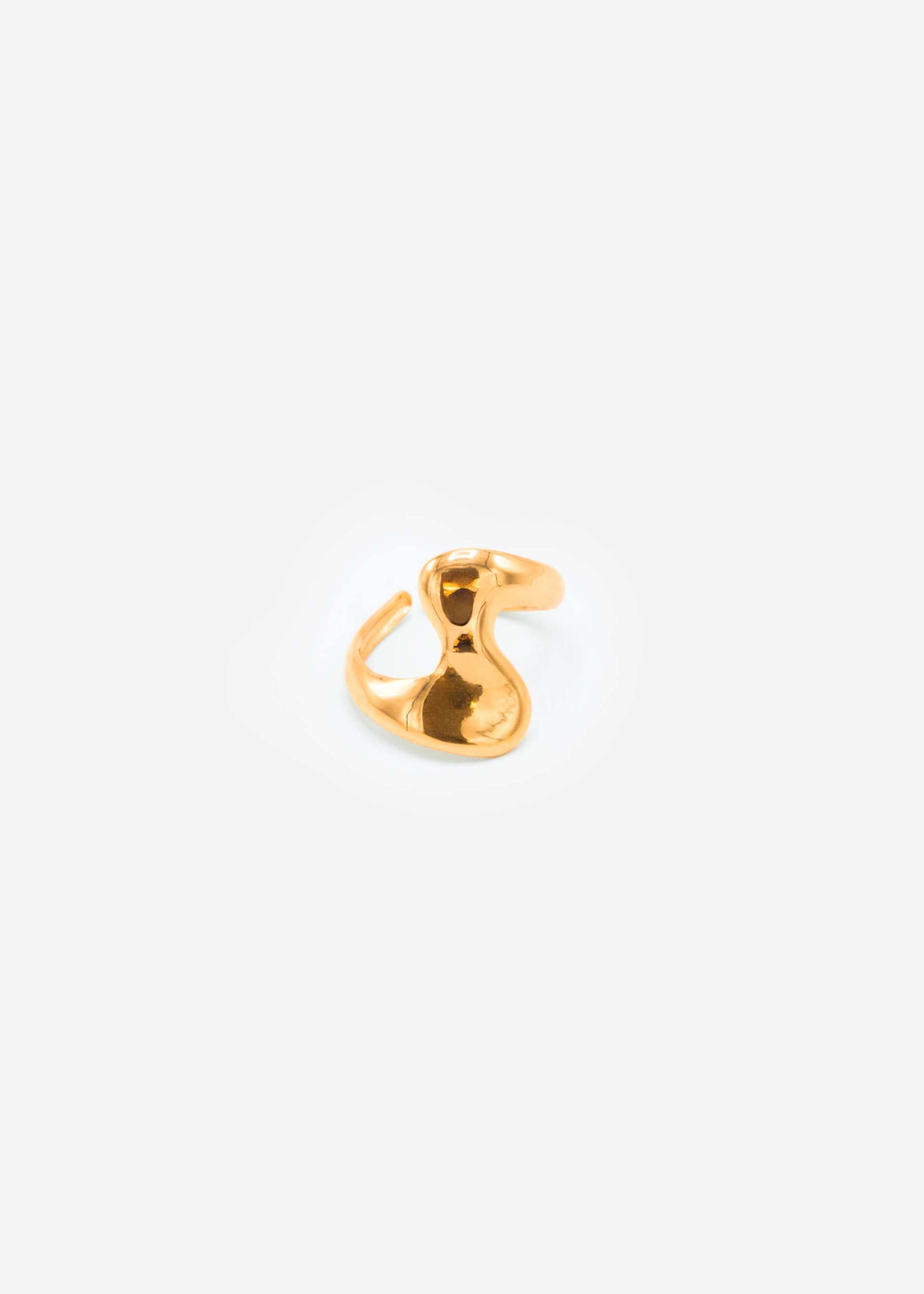 Looped ring - gold