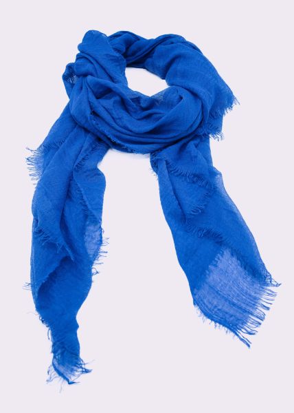 Muslin scarf - blue