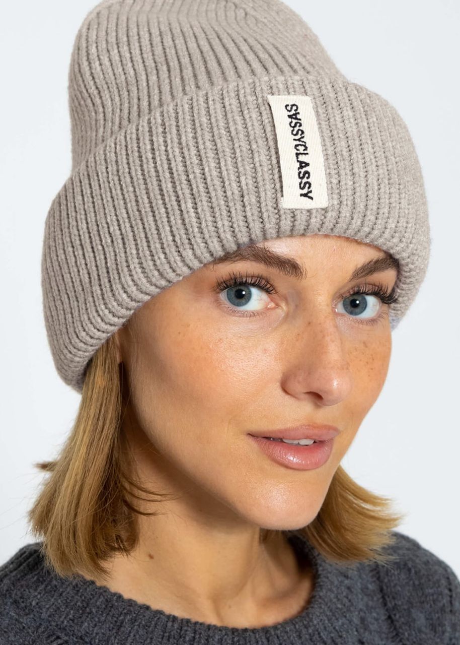 SASSYCLASSY Beanie - grey