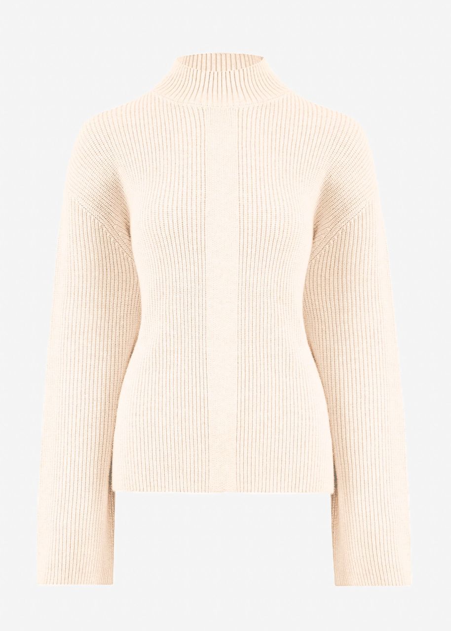 Turtleneck jumper - offwhite