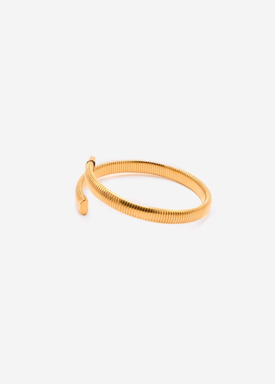 Flat bracelet, gold