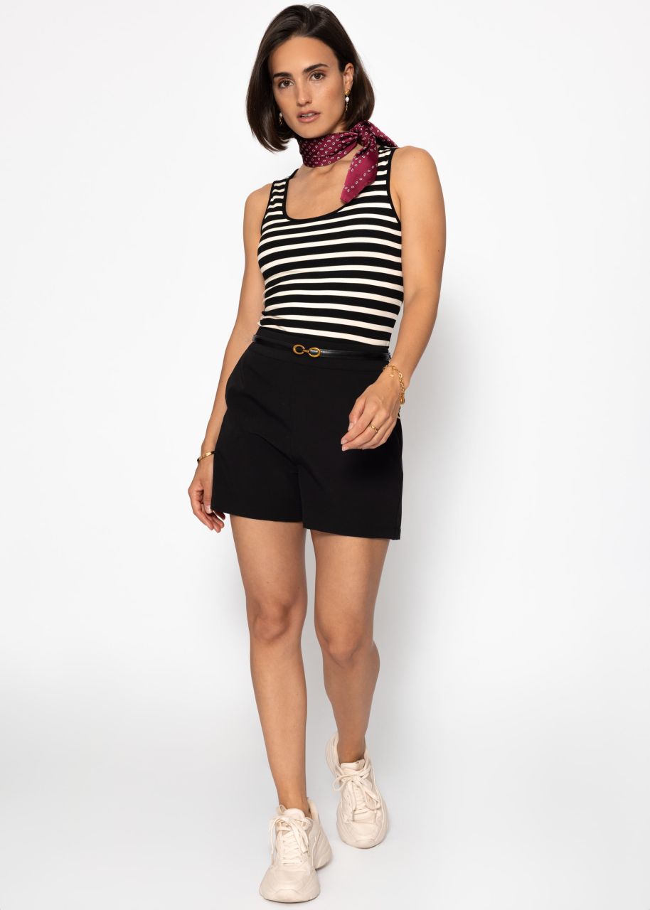 Elegant shorts - black