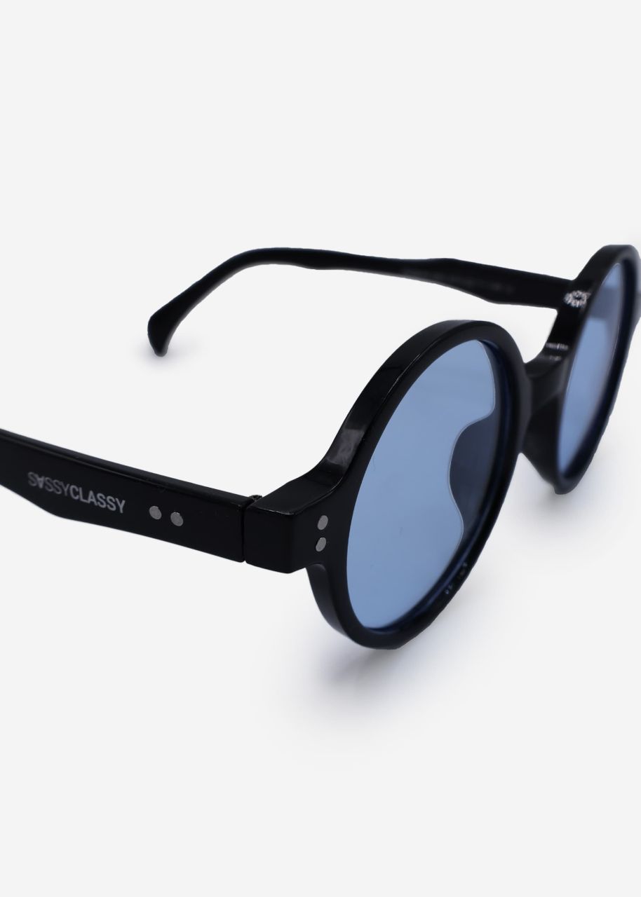 Round sunglasses - black