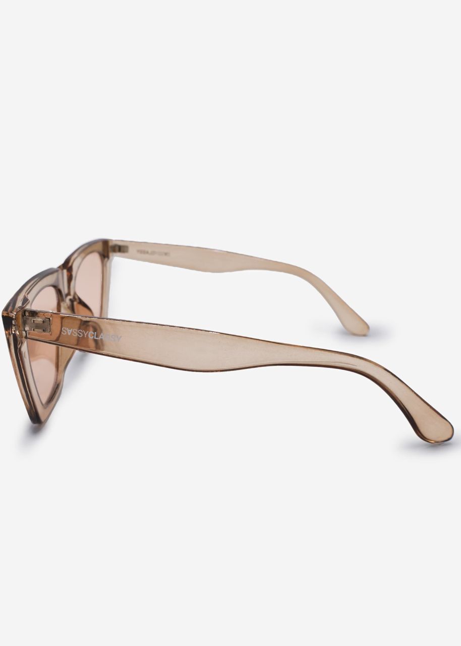 Cat Eye sunglasses - brown