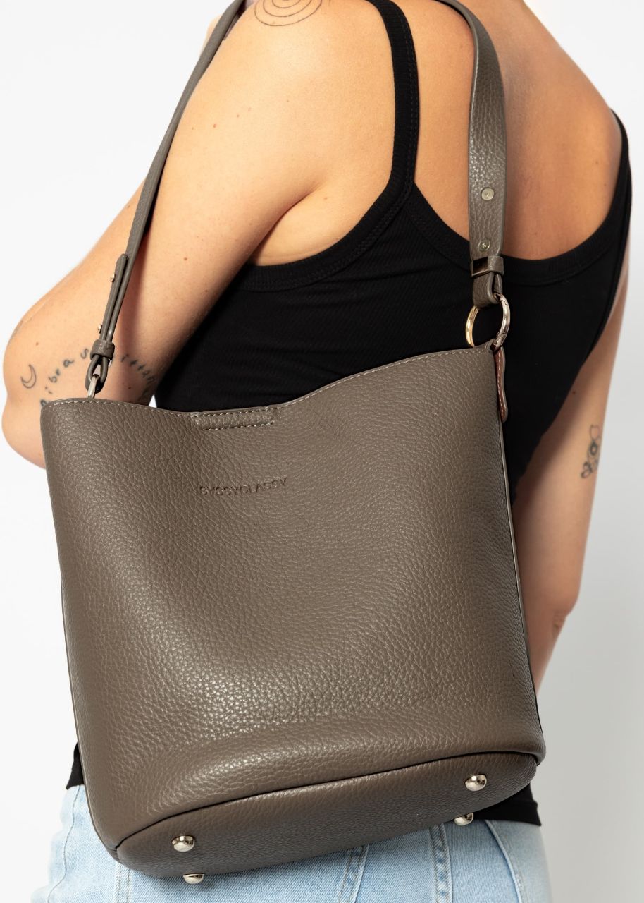 Pouch bag - taupe