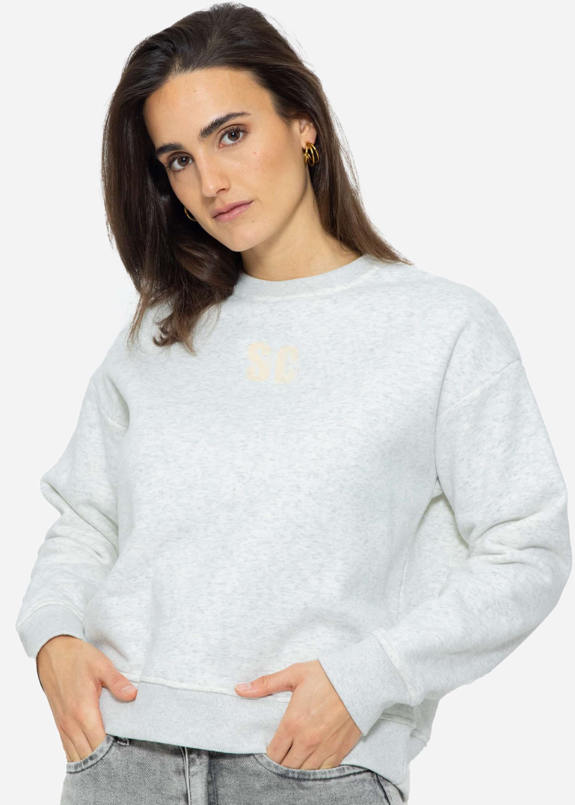 Sweatshirt - light gray