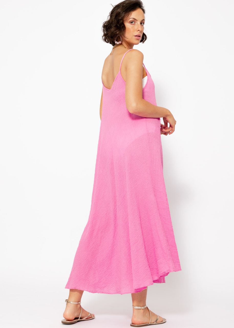 Muslin beach dress - pink