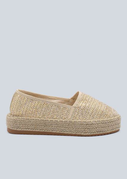 Plateau Espadrilles Gold Espadrilles Shoes Sassyclassy Com