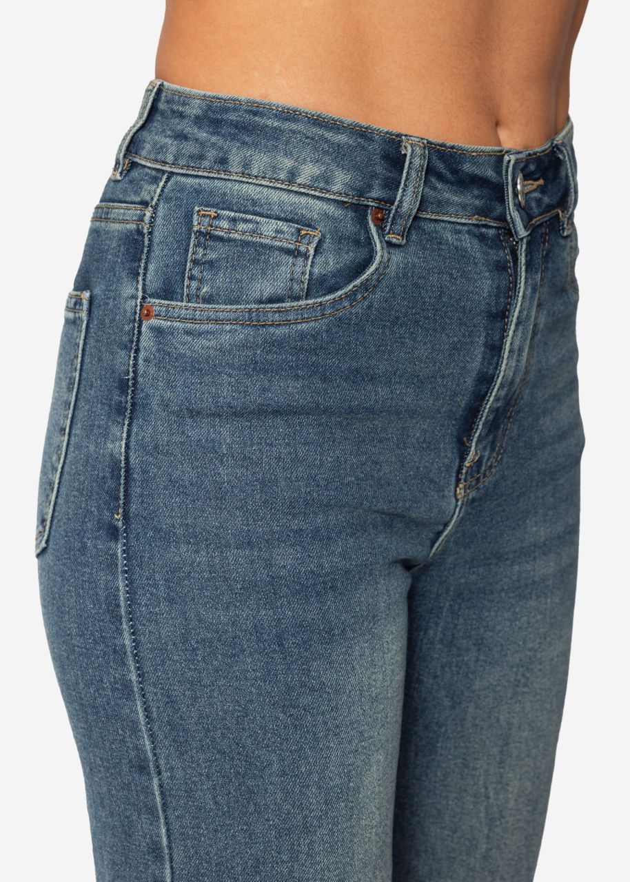 Wide leg jeans - medium blue