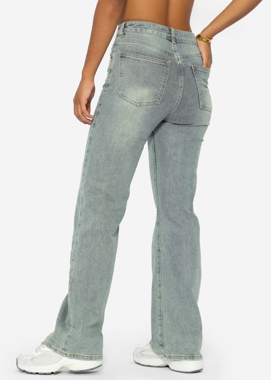 Straight leg jeans - blue