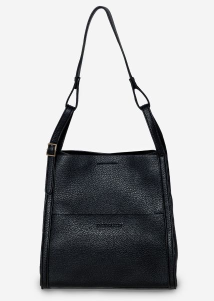 Bag with adjustable strap - black