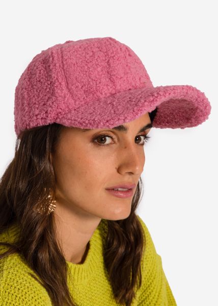 Teddy cap, pink