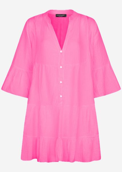Muslin dress, pink