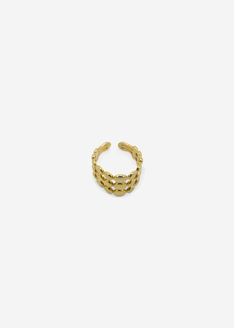 Wide ring, gold