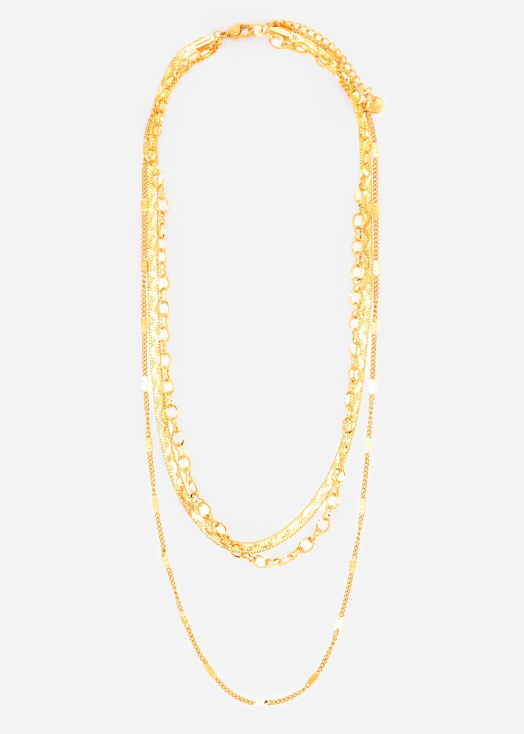 Layering necklace - gold