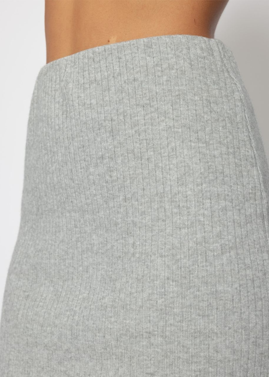 Rip Jersey Skirt, grey