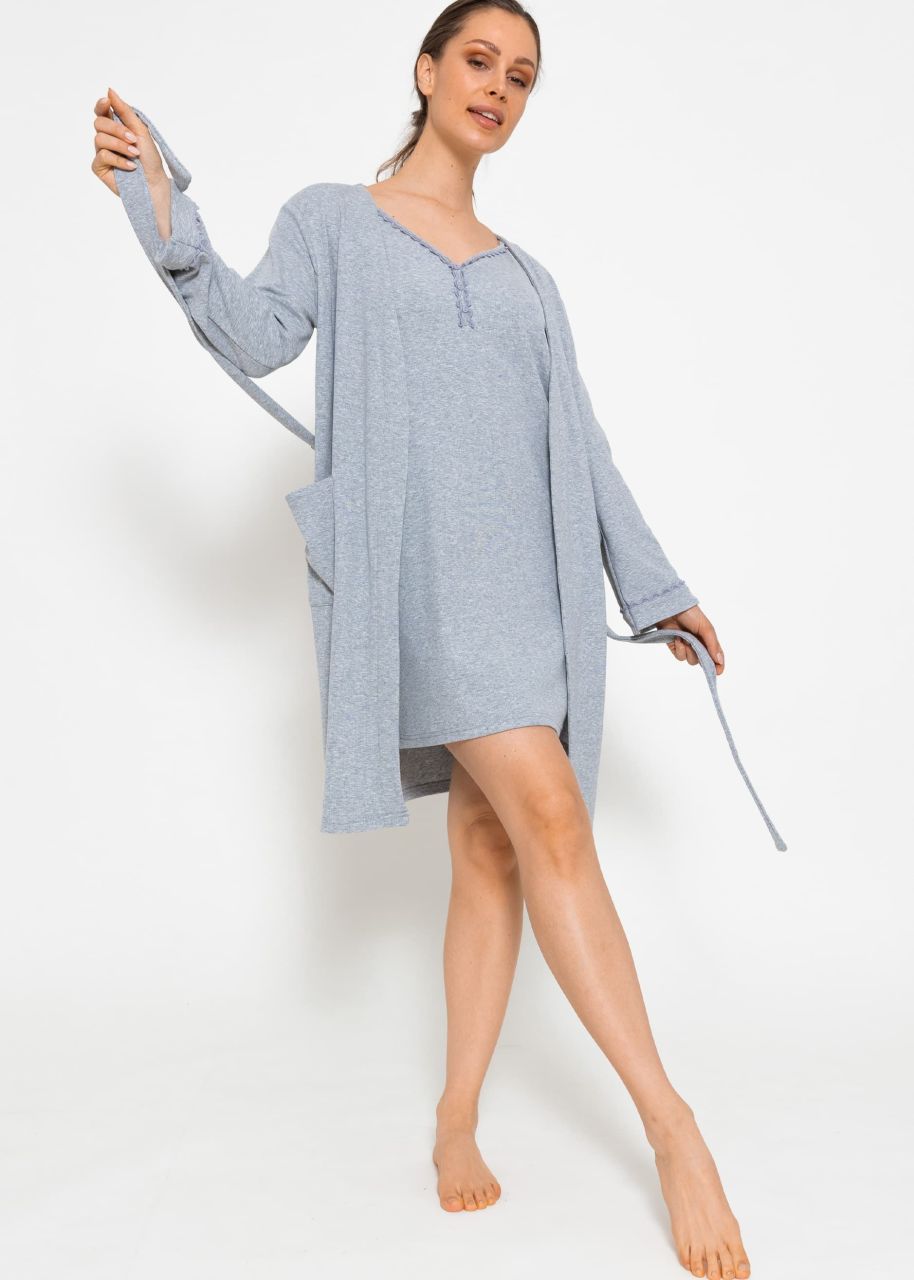 Robe - gray melange