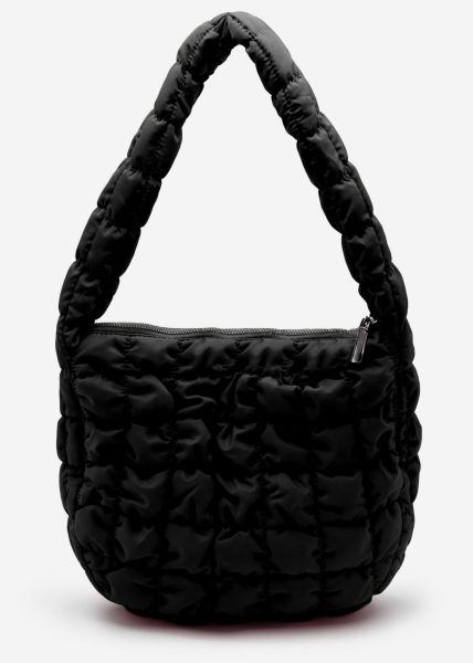 Quilted bag - black