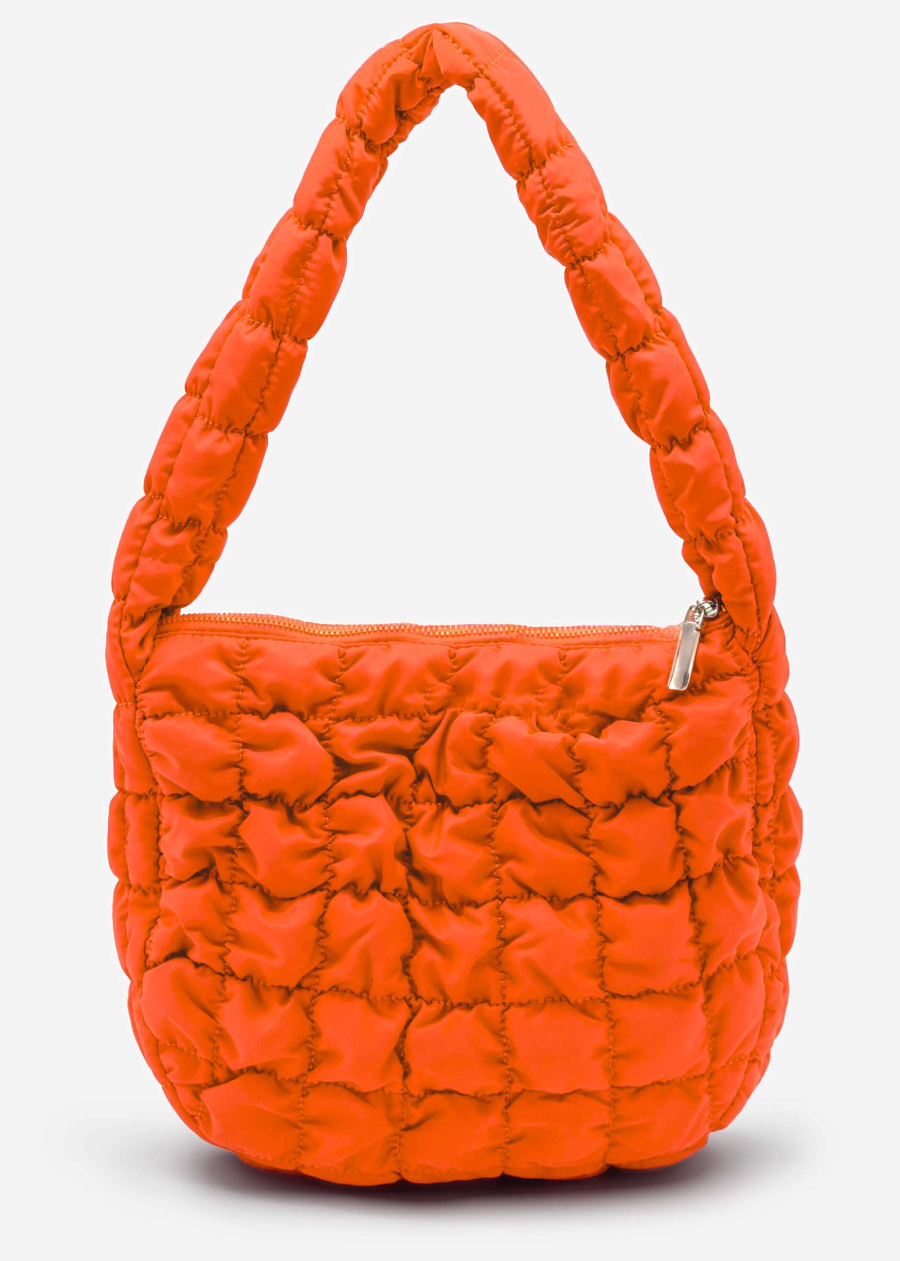 Quilted bag orange