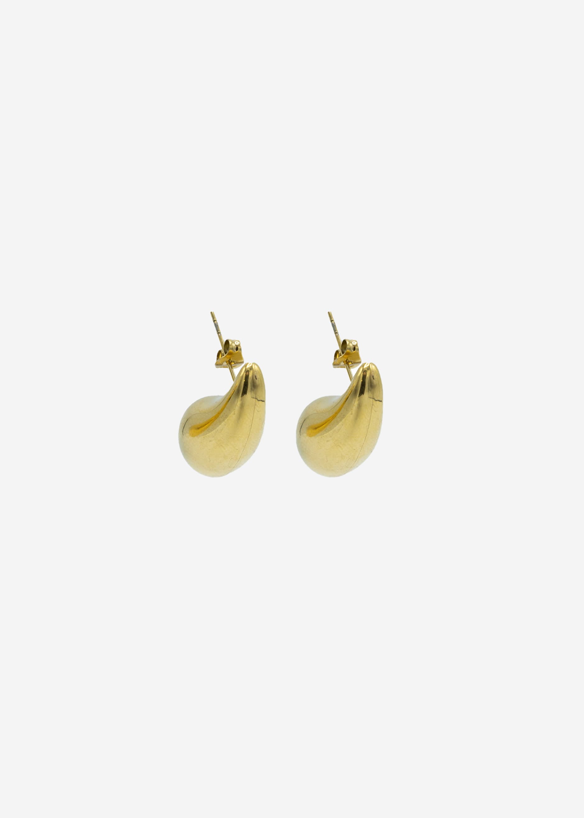 Drops stud earrings - gold