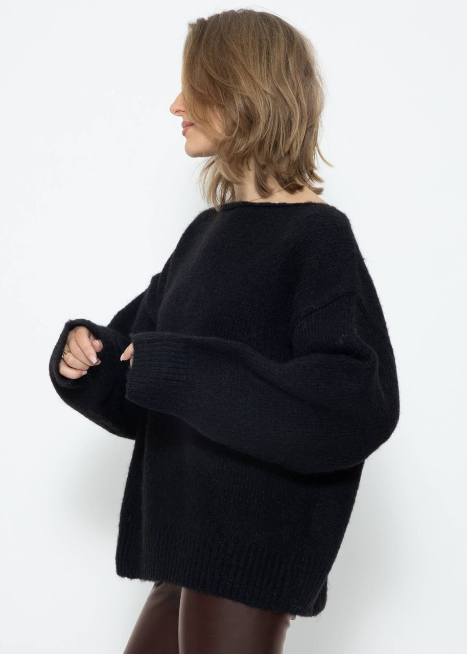 Oversize sweater - black