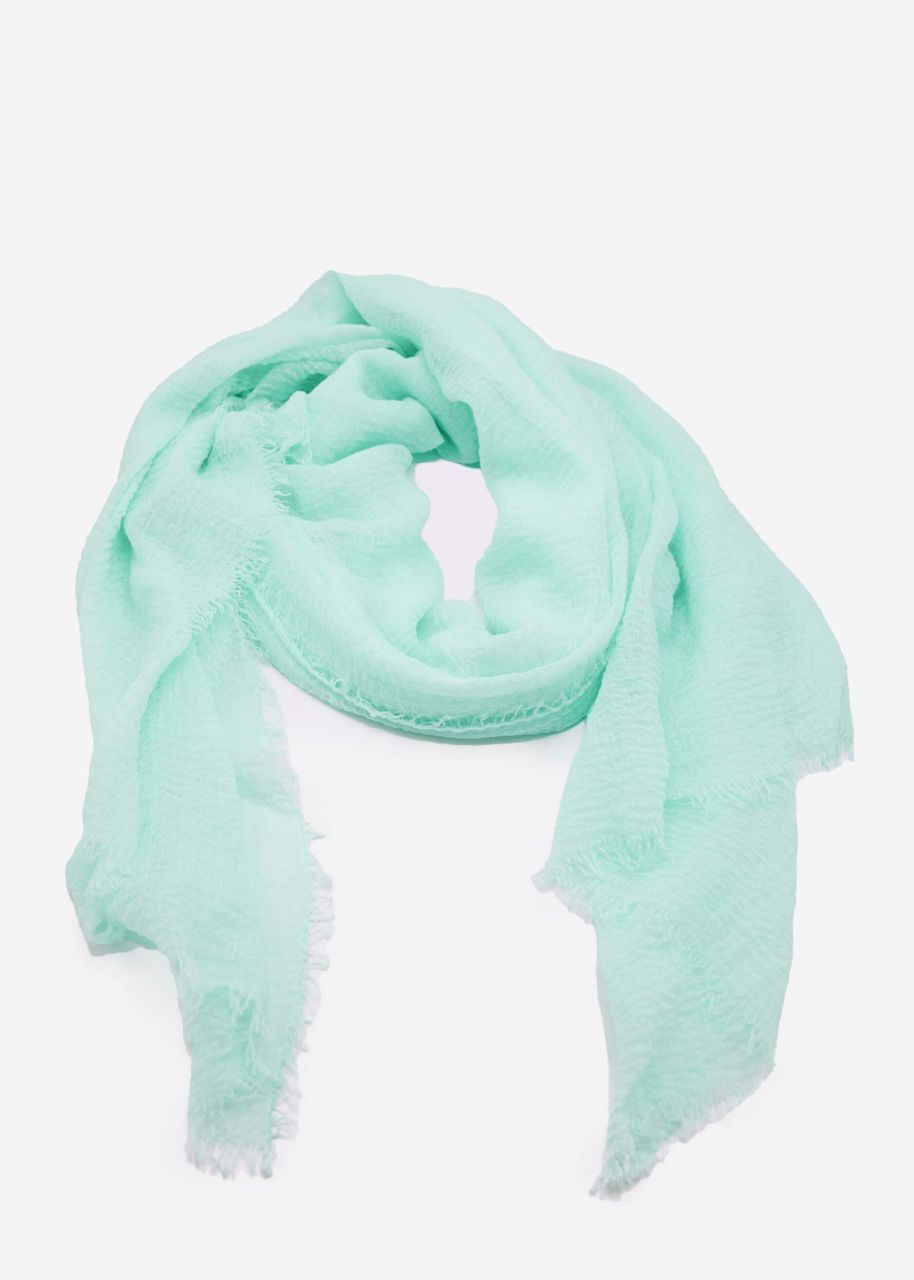 Muslin scarf, mint