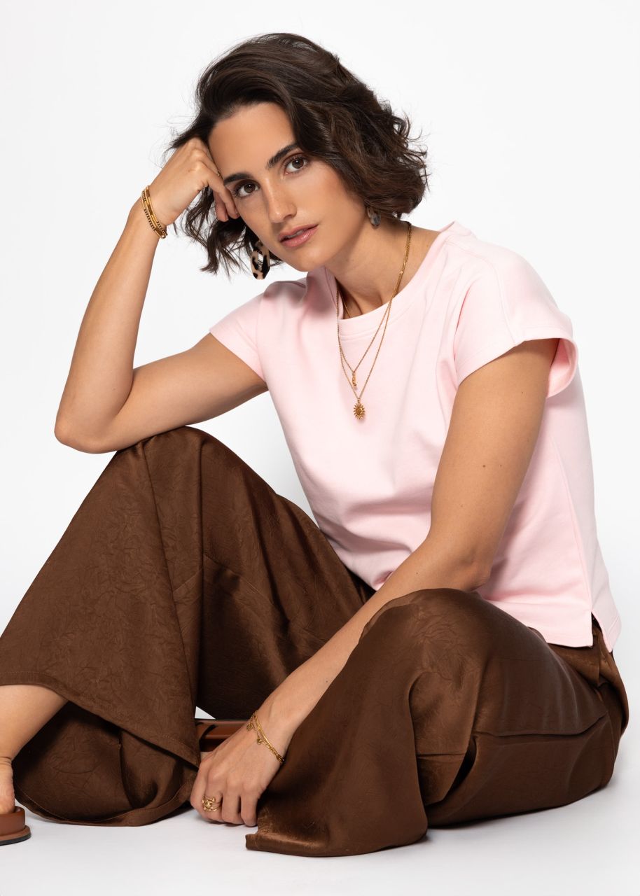 Sweatshirt with back detail - pink