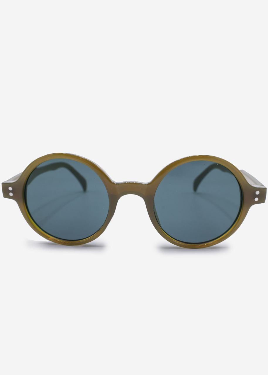 Round sunglasses - green