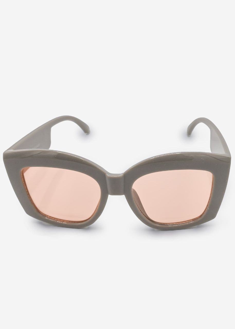 Oversize sunglasses - grey