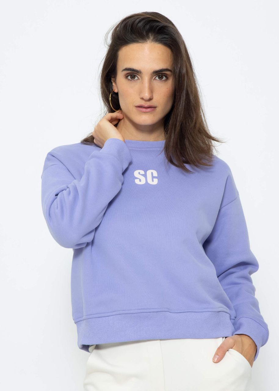 Sweatshirt - purple