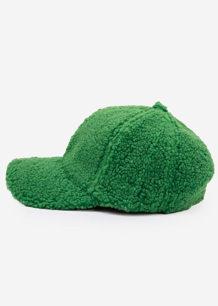 Teddy cap, green
