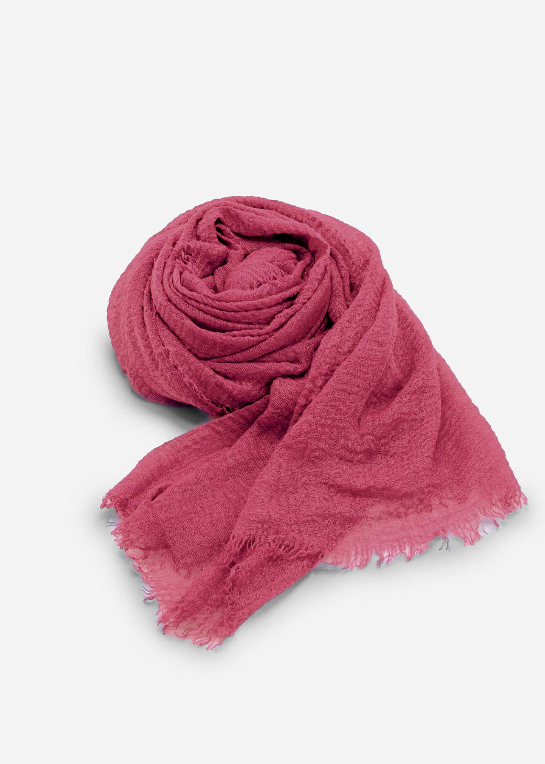 Muslin scarf, light pink