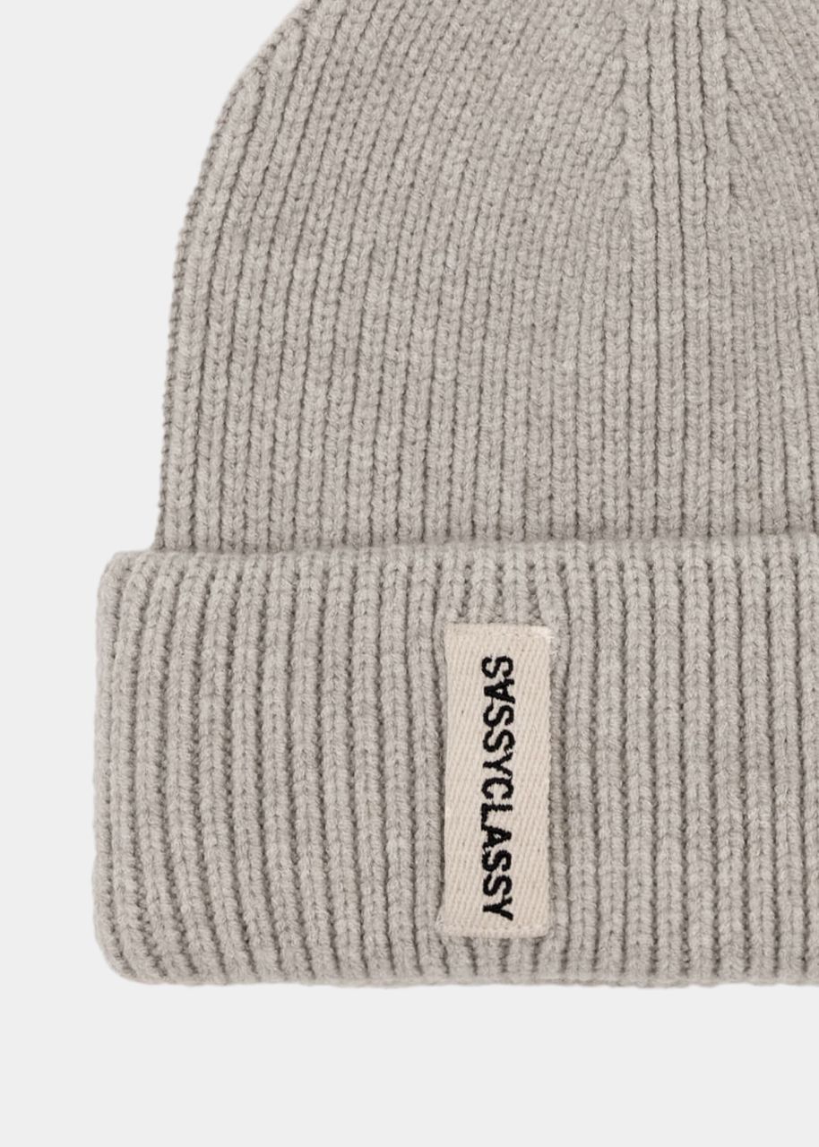 SASSYCLASSY Beanie - grey