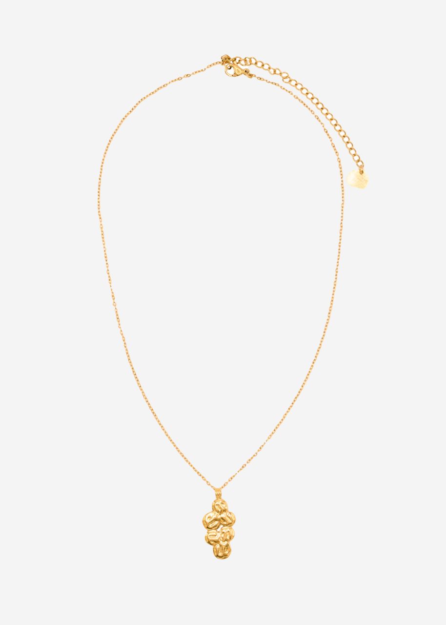 Chain with pendant, gold