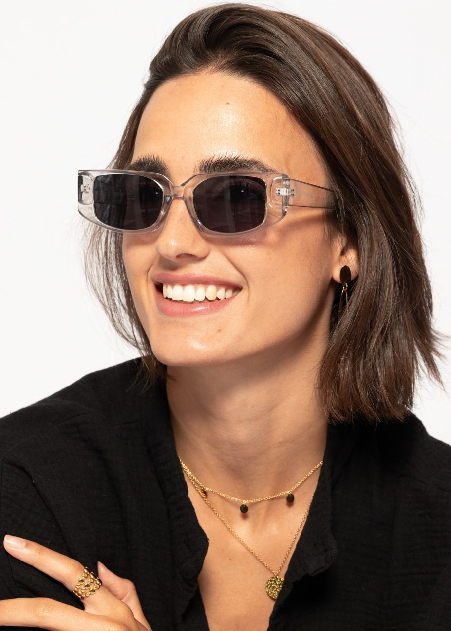 Transparent sunglasses - grey