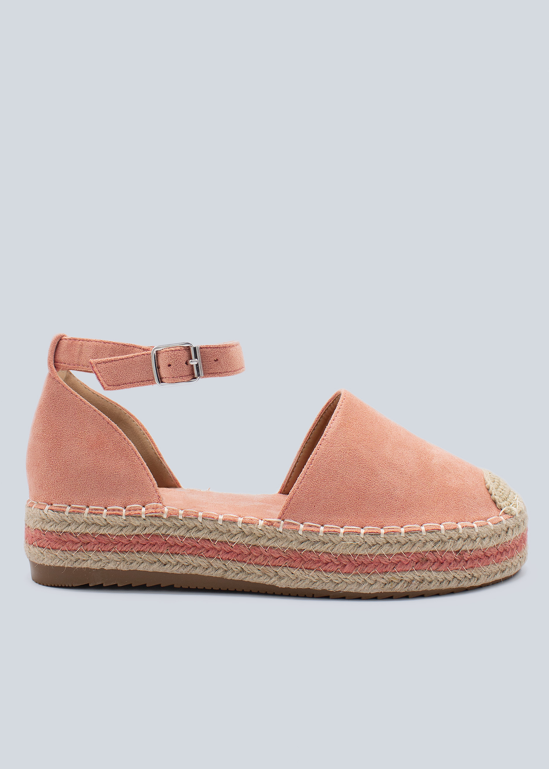 pink espadrille sandals