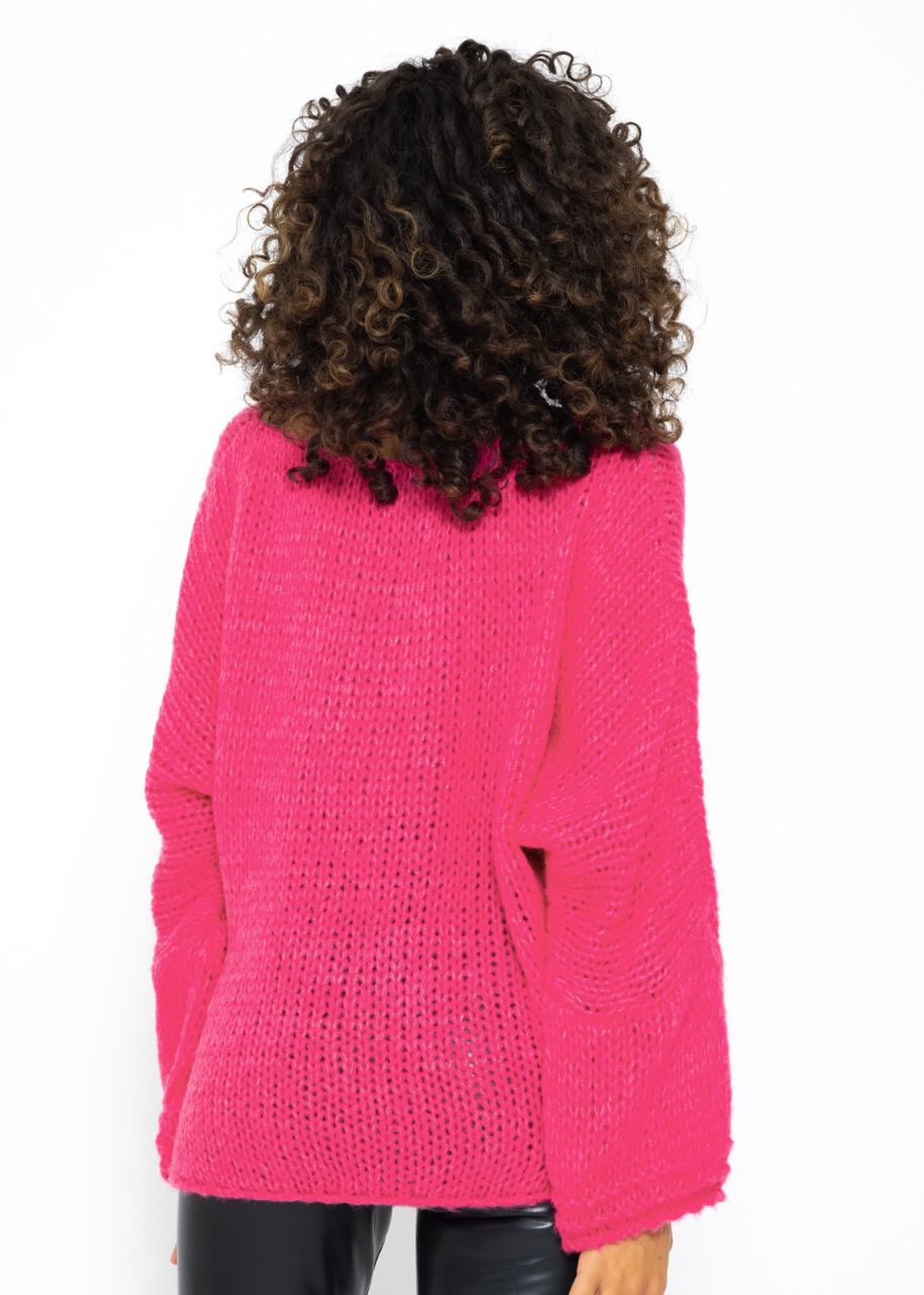 Oversize jumper - pink