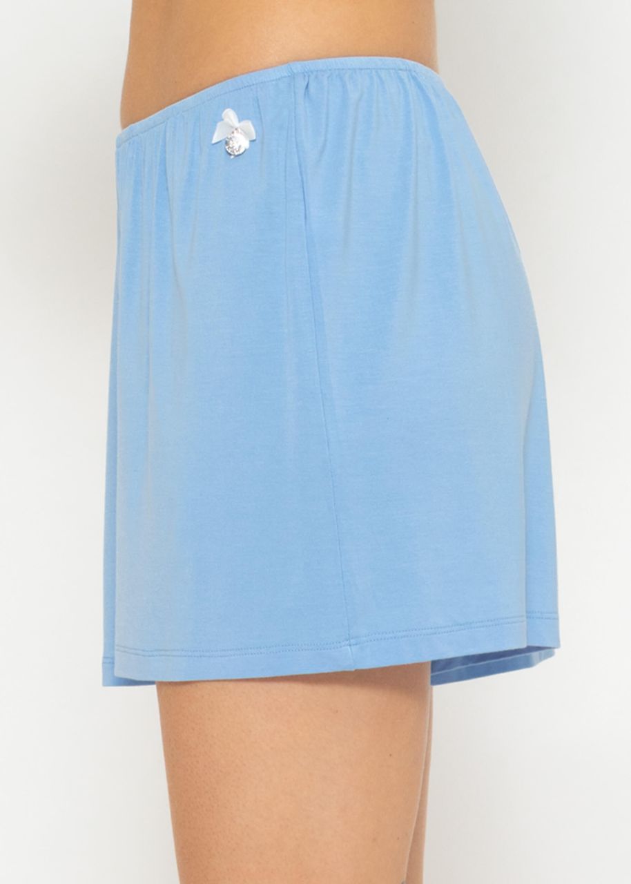 Pyjama shorts - light blue