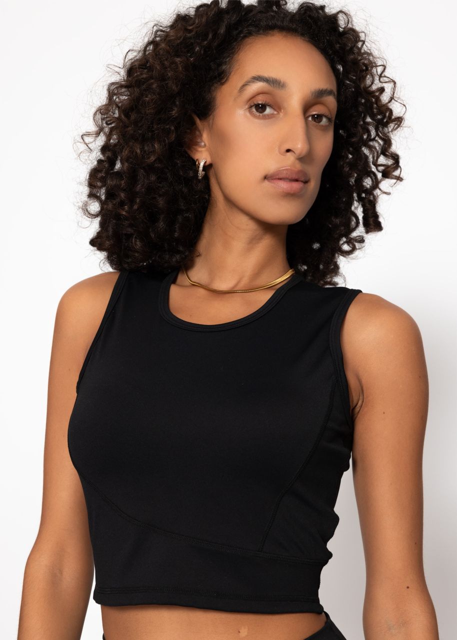 Sports top - black