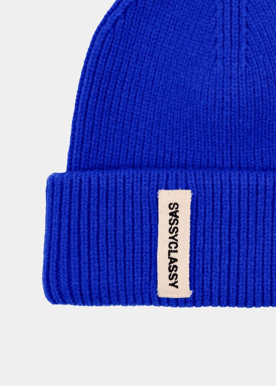 SASSYCLASSY Beanie - royal blue