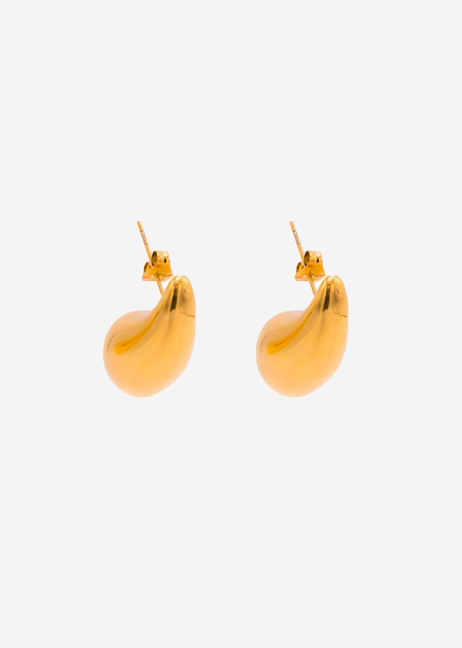 Drops stud earrings - gold