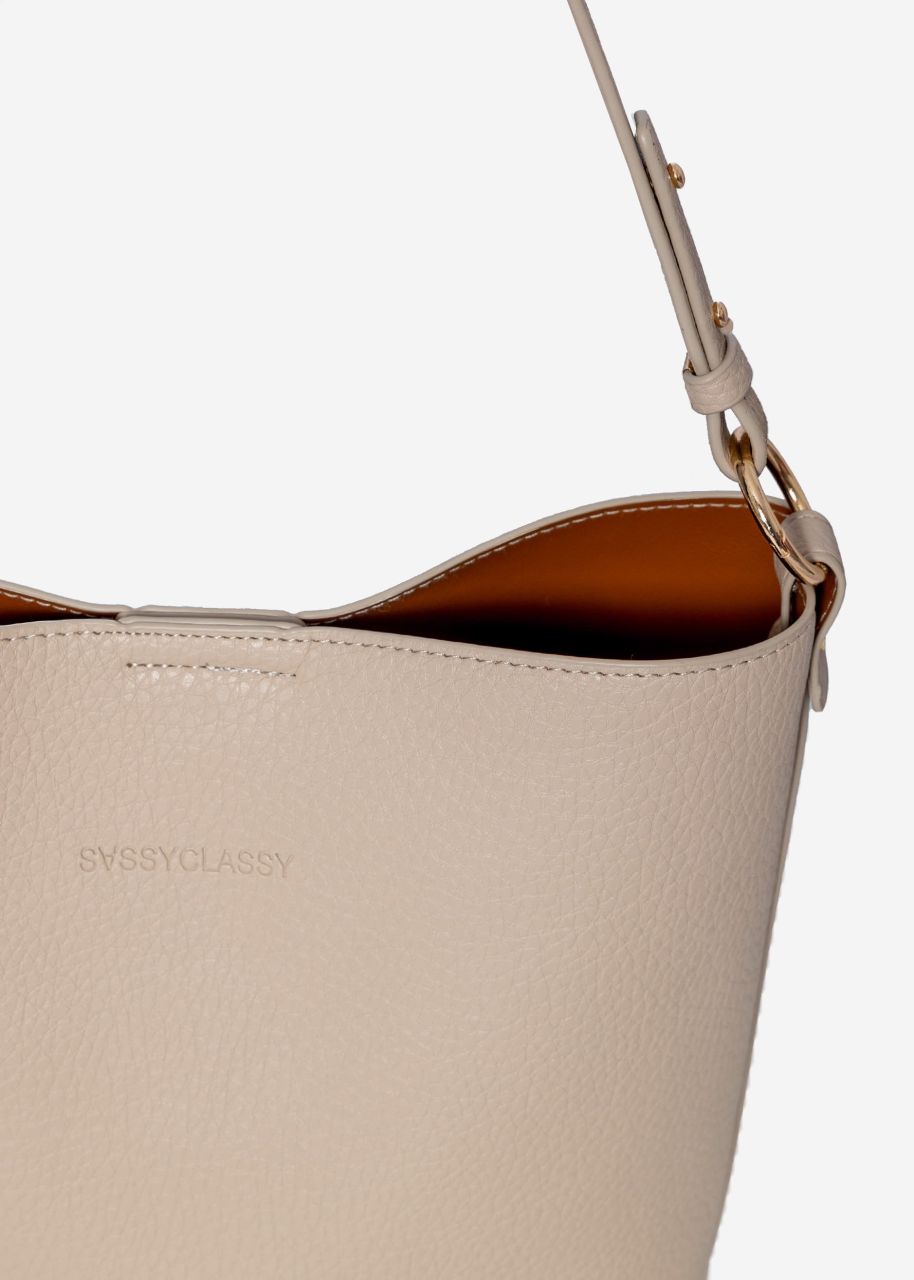 Pouch bag - beige